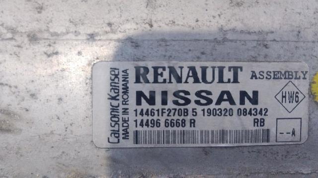 144966668R RENAULT Интеркулер купить в Полтава