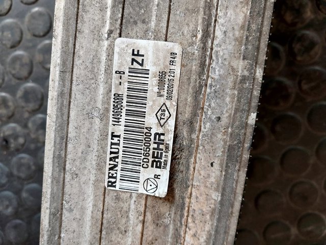 RENAULT 144969568R Интеркулер в наличии Винница
