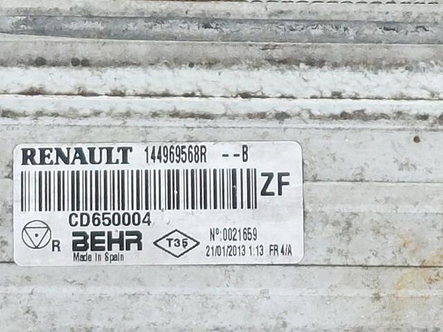 144969568R RENAULT Радиатор интеркуллера купить в Ужгород