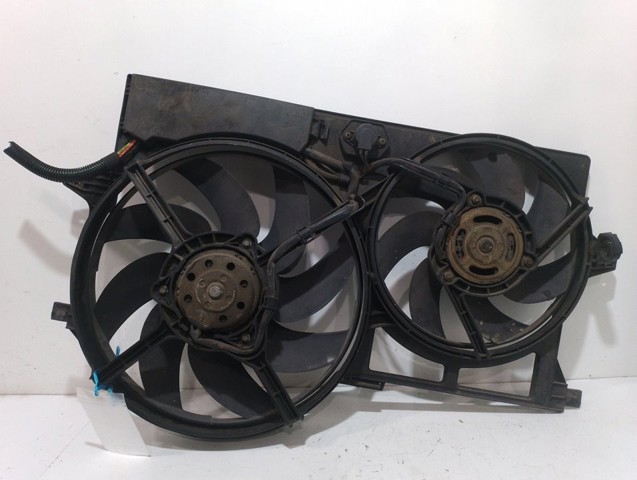 Ventilador elétrico de esfriamento montado (motor + roda de aletas) direito 1474413080 Fiat/Alfa/Lancia
