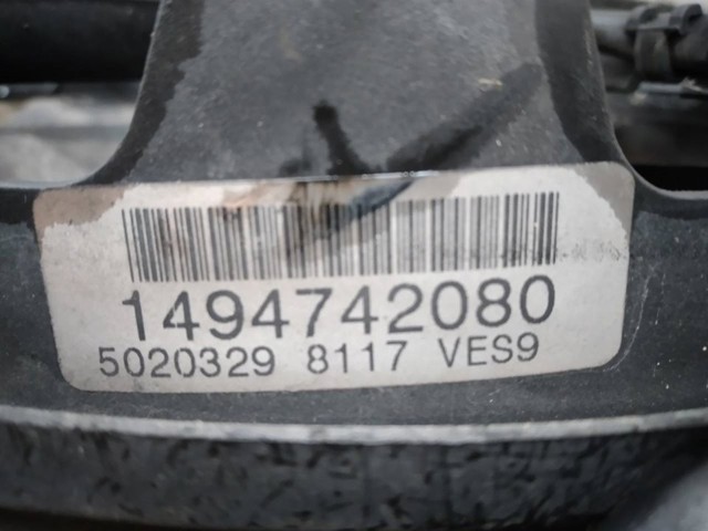 1494742080 FIAT Электровентилятор охлаждения в сборе (мотор+крыльчатка) правый купить в Харьков