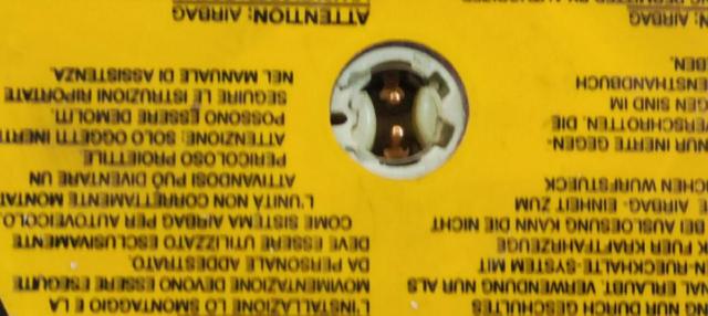 Cinto de segurança (AIRBAG) de condutor Alfa Romeo 156 932