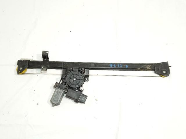 Mecanismo de acionamento de vidro da porta dianteira direita 1607707180 PEUGEOT