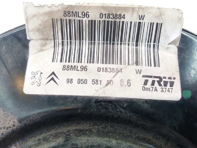 PEUGEOT 1609894980 Усилитель тормозов в наличии Днепр