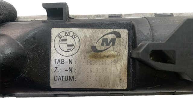 Radiador de água para BMW 3 Compact 320 TD 204D4D 1613108