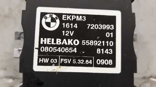 Módulo eletrônico para BMW 1 (e81) (2006-2011) 116 d n47dk0 16147203993