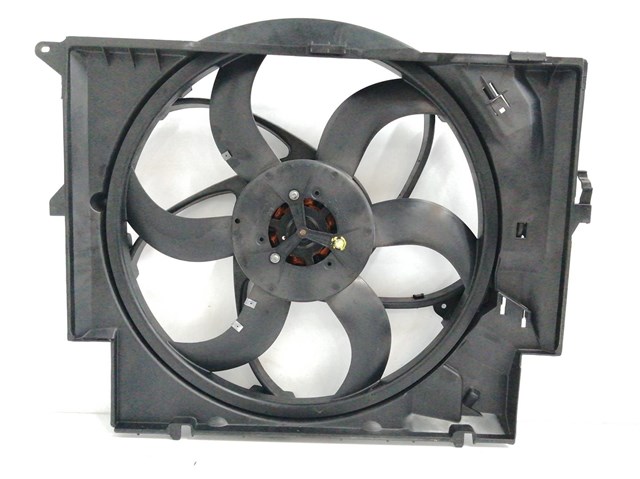 Difusor do radiador, ventilador de refrigeração, condensador de ar condicionado, completo com motor e rotor para bmw 1, bmw 3 16326937515