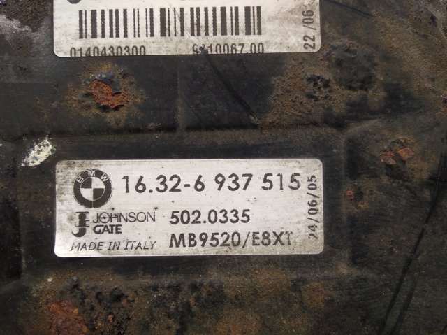 Ventilador elétrico para BMW 3 (e90) (2004-2012) 320 d 204d4 16326937515