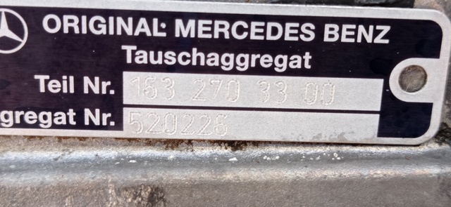 1632703300 MERCEDES АКПП в сборе (автоматическая коробка передач) купить в Полтава