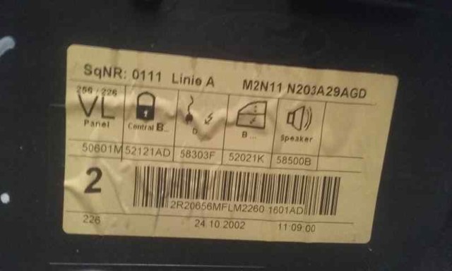 FORD 1633278 Механизм стеклоподъемника двери передней левой в наличии Харьков