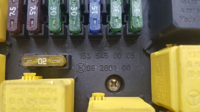 1635450005 MERCEDES Блок реле купить в Львов