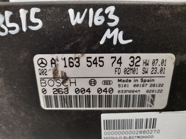 MERCEDES 1635457432 Модуль управления парктроником в наличии Житомир