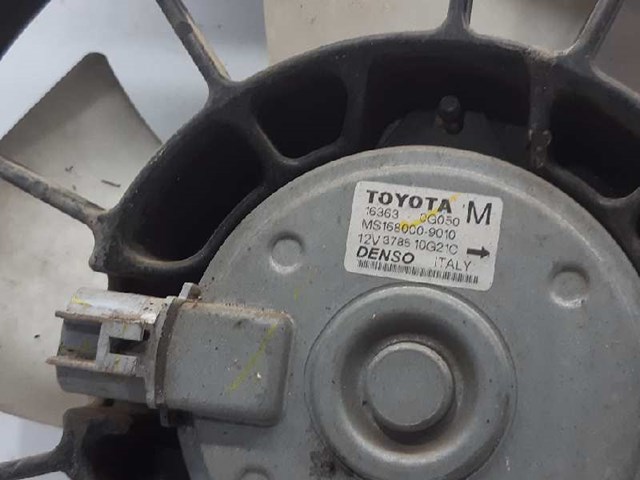 Ventilador elétrico para Toyota Corolla 1.4 d (nde120_) 1ndtv 163630G050