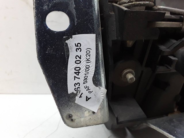 Fecho de tampa de porta-malas (de 3ª/5ª porta traseira) 1637400235 MERCEDES