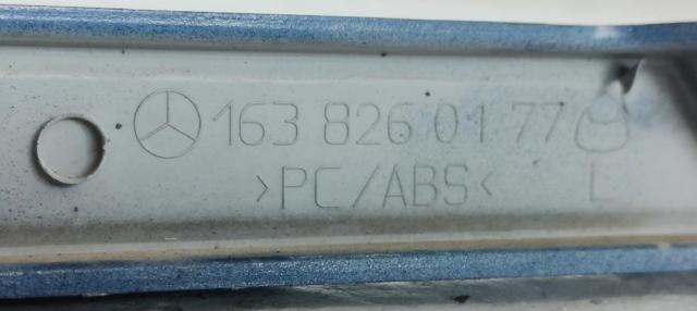MERCEDES 1638260177 Ресничка (накладка) левой фары в наличии Запорожье