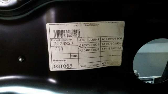 MERCEDES 1647201679 Стеклоподъемник передней правой двери в наличии Ирпень
