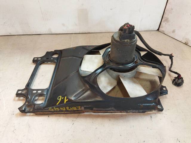 Ventilador elétrico de esfriamento montado (motor + roda de aletas) 165959455AA VAG