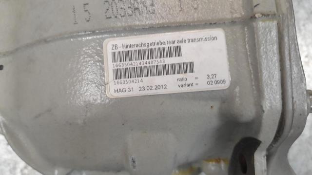 MERCEDES A1663504214 Редуктор задний в наличии Кривой Рог