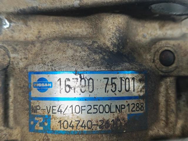 1670075J01 NISSAN ТНВД купить в Черкассы