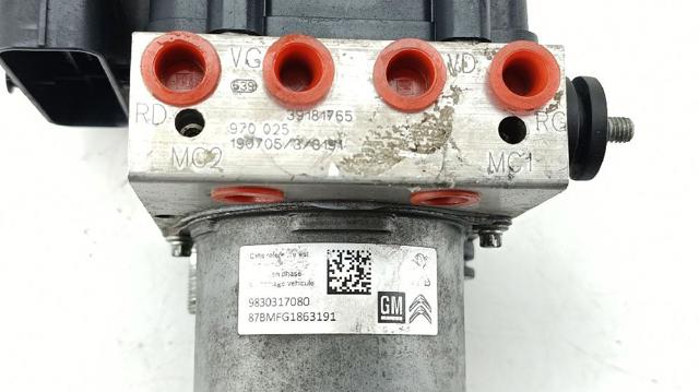 Unidade hidráulico de controlo ABS Citroen C4