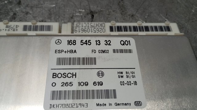 1685451332 MERCEDES Блок управления ESP купить в Ужгород
