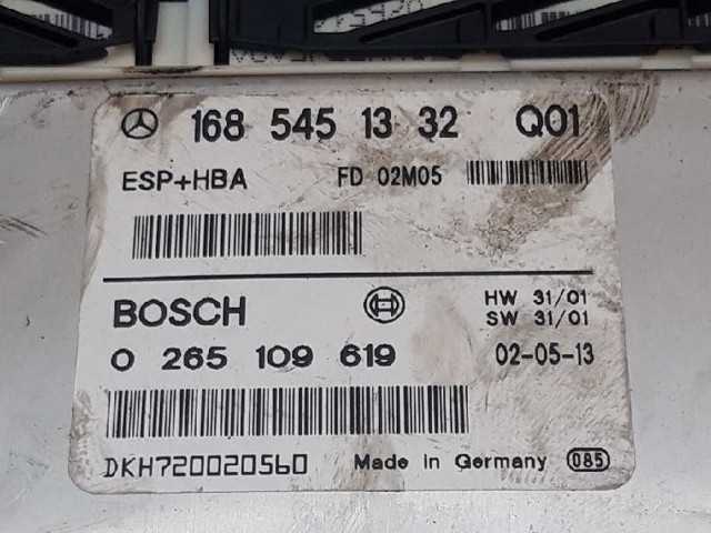 MERCEDES 1685451332 Блок управления ESP в наличии Кривой Рог