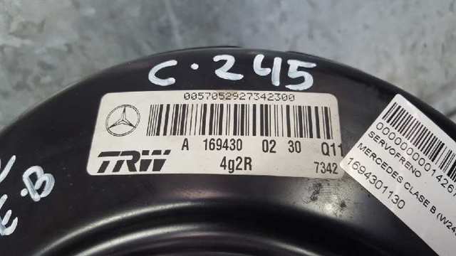 MERCEDES A1694301130 Усилитель тормозов (вакуумный) в наличии Черкассы