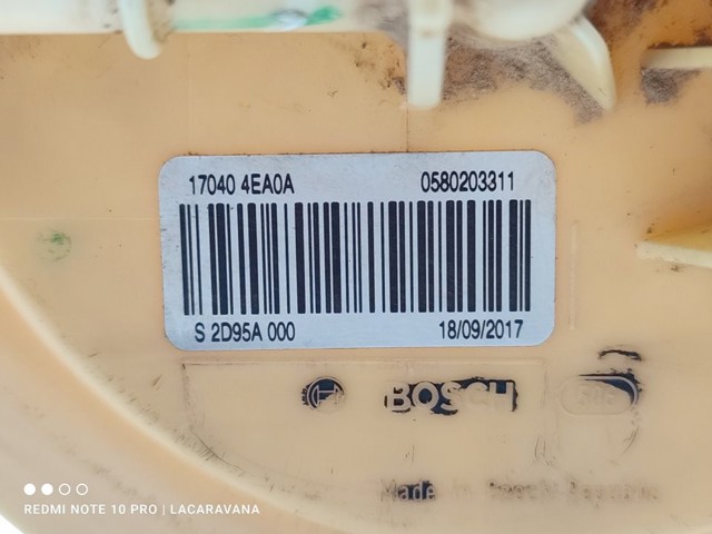 RENAULT 170404EA0A Бензонасос в наличии Одесса