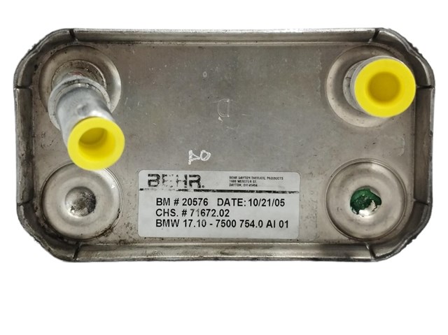 Radiador de transmissão/caixa de velocidades para BMW X5 17107500754