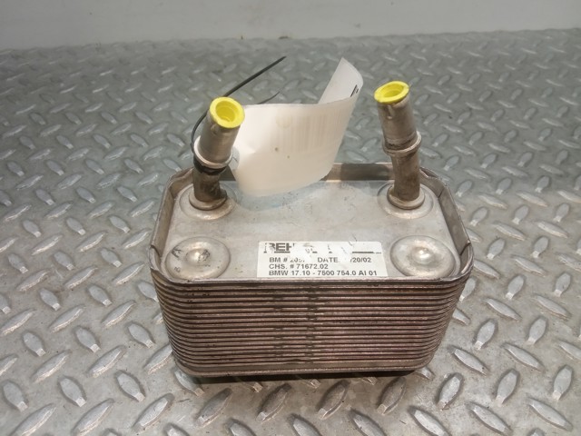Resfriador de óleo do motor para BMW X5 3.0 D M57TU 171075007540