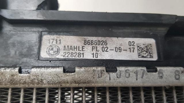 BMW 17118686026 Радиатор охлаждения двигателя в наличии Львов