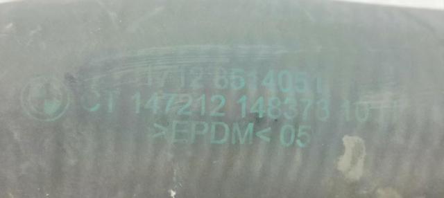 17128514051 BMW Шланг (патрубок) радиатора охлаждения нижний купить в Харьков