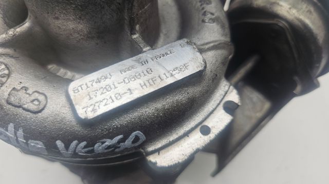TOYOTA 1720106010 Турбина в наличии Тернополь