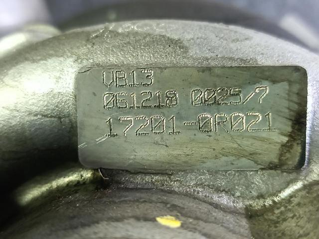 172010R021 TOYOTA Турбина купить в Житомир