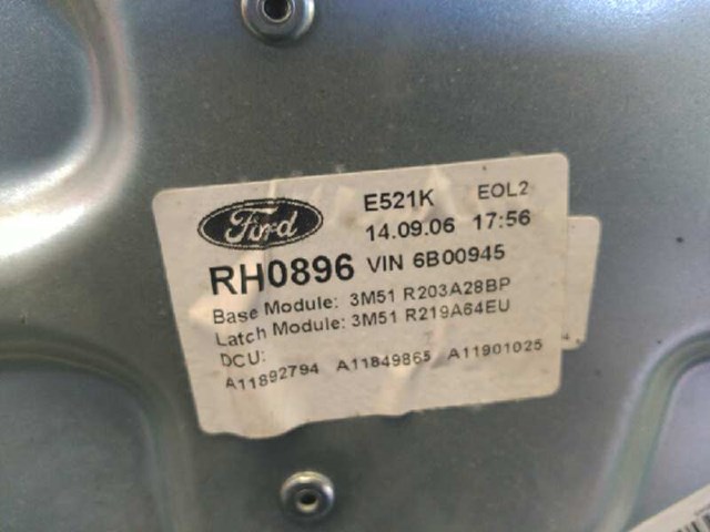 1738646 FORD Механизм стеклоподъемника двери передней правой купить в Кривой Рог