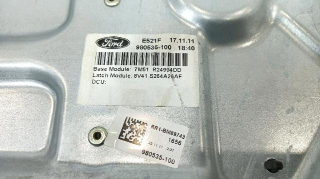 FORD 1738648 Механизм стеклоподъемника двери задней правой в наличии Ирпень