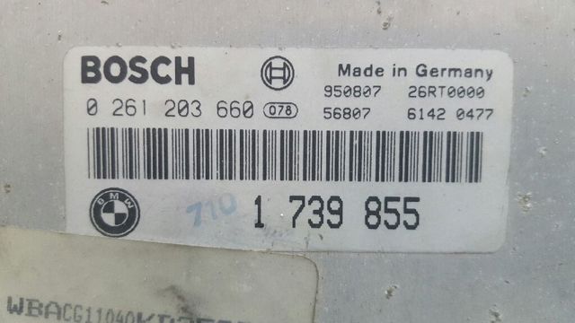 1739855 BMW Модуль управления (ЭБУ) двигателем купить в Ровно