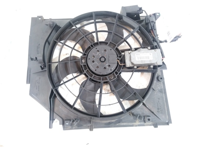 Difusor do radiador, ventilador de refrigeração, condensador de ar condicionado, completo com motor e impulsor para BMW 3 17427525508