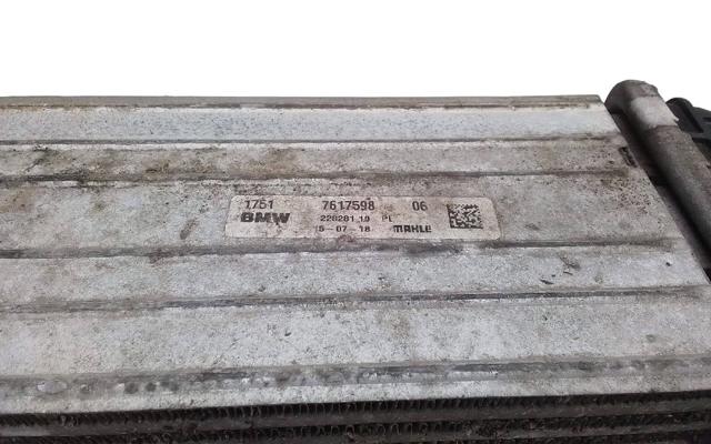 Radiador de intercooler 17517617598 BMW
