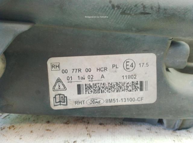 FORD 1754444 Фара правая в наличии Житомир
