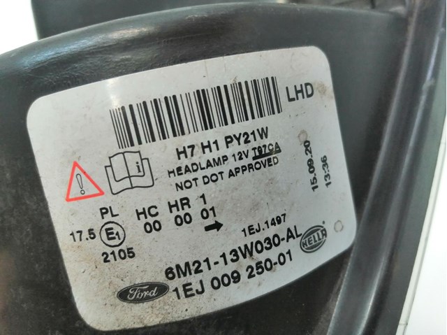 Farol direito para Ford S-Max (CA1) 2.0 TDCI QXWB 1791506