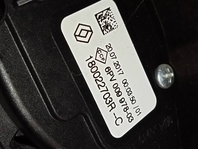 Potenciometro pedal para dacia duster 1.5 dci k9k626 180022703R