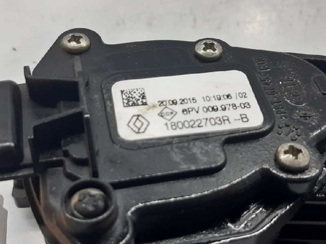 Potenciômetro de pedal para Dacia Dokker (2012-2018) 180022703R