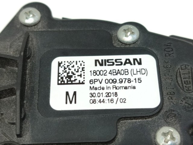 180024BA0B NISSAN Педаль газа (акселератора) купить в Черкассы