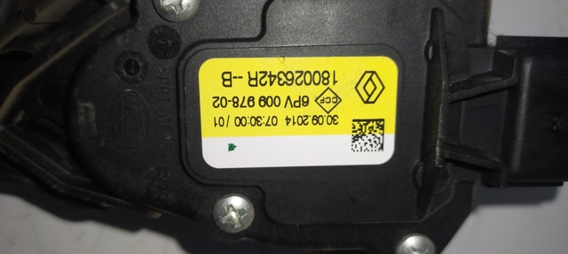 180026342R Педаль газа купить Ужгород