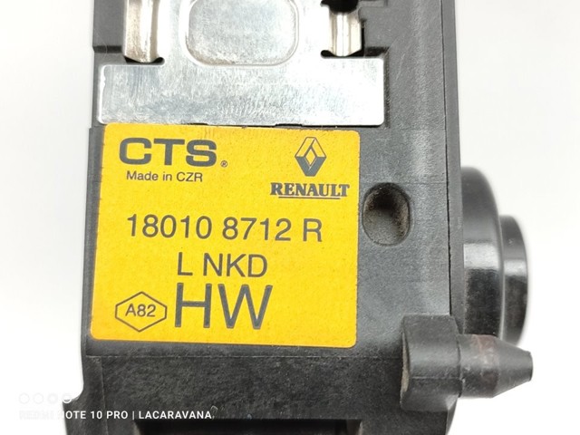 RENAULT 180108712R Педаль газа в наличии Киев