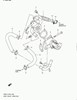 Válvula EGR de recirculação dos gases 1811184E50 SUZUKI