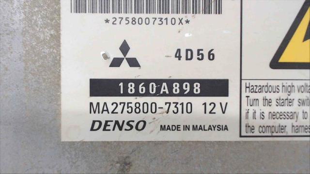 MITSUBISHI 1860A898 Модуль управления (ЭБУ) двигателем в наличии Кривой Рог