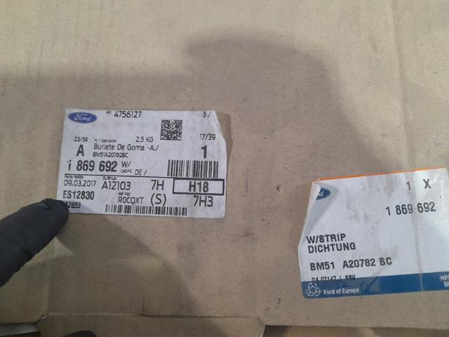 1869692 FORD Уплотнитель двери передней (на кузове) купить в Украина