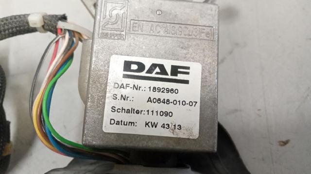 1892960 DAF Переключатель подрулевой левый купить в Днепр